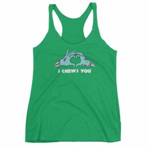 I Chews You Zombie Hands Zombie Lovers Women's tank top - Image 10