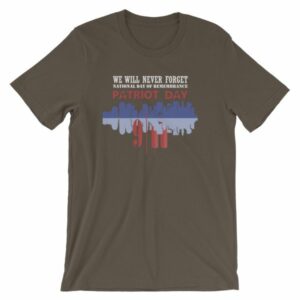 We Will Never Forget September 11th Patriot Day T-shirt - Image 9