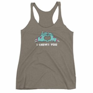 I Chews You Zombie Hands Zombie Lovers Women's tank top - Image 6