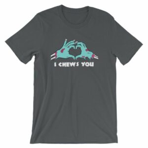 I Chews You Zombie Hands Zombie Lovers T-Shirt - Image 5