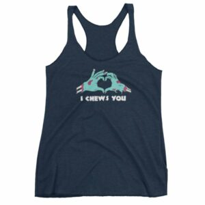 I Chews You Zombie Hands Zombie Lovers Women's tank top - Image 5