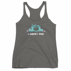 I Chews You Zombie Hands Zombie Lovers Women's tank top - Image 4