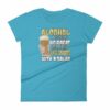 Alcohol No Great Story Ever Starts With a Salad Women's T-Shirt - Image 13
