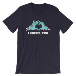 I Chews You Zombie Hands Zombie Lovers T-Shirt - Image 6