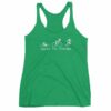 WGirls Tri Harder Funny woman's Triathlon Women's tank top - Image 10
