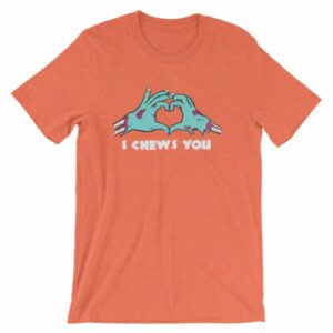 I Chews You Zombie Hands Zombie Lovers T-Shirt - Image 11
