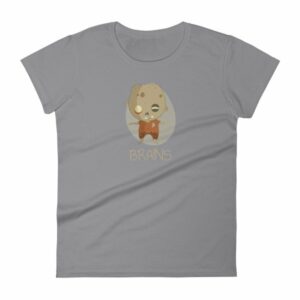Zombie Brains Cute Funny Creepy Halloween Women's T-Shirt - Image 5