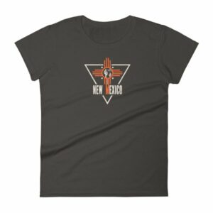 New Mexico Land of Enchantment Zia Sun State Woman's T-Shirt - Image 2