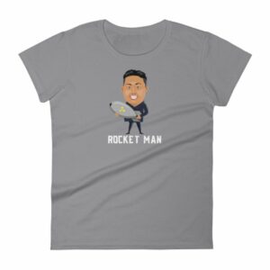 Kim Jong Un North Koreas Rocket Man Funny Woman's T-Shirt - Image 5
