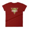 Hawaii State Cool Crossed Surfboards Tropical Woman's T-Shirt - Image 14
