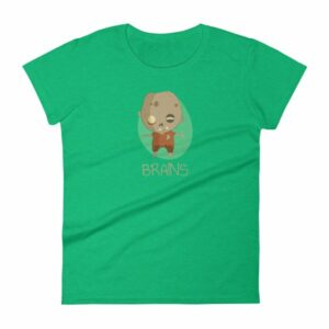 Zombie Brains Cute Funny Creepy Halloween Women's T-Shirt - Image 10