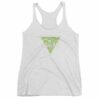 Hawaii State Cool Crossed Surfboards Tropical Women's Racerback Tank - Image 11