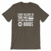 I Believe In The 1st Amendment And Boobs Funny T-Shirt - Image 9