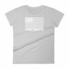 I Stand American Flag Hashtag Anthem Woman's T-Shirt - Image 11