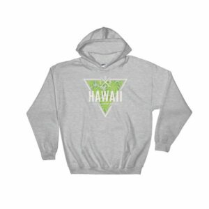 Hawaii State Cool Crossed Surfboards Tropical Hooded Sweatshirt - Image 4