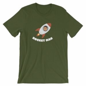 Kim Jong Un North Koreas Rocket Man Funny T-Shirt - Image 5