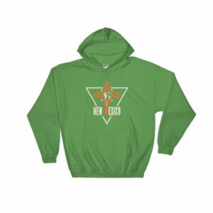 New Mexico Land of Enchantment Zia Sun State Hooded Sweatshirt - Image 5
