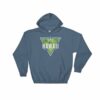 Hawaii State Cool Crossed Surfboards Tropical Hooded Sweatshirt - Image 3