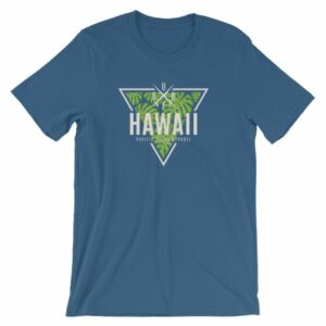 Hawaii State Cool Crossed Surfboards Tropical T-Shirt - Image 9