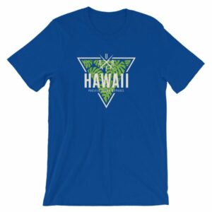 Hawaii State Cool Crossed Surfboards Tropical T-Shirt - Image 10
