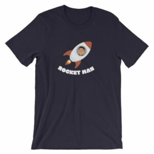Kim Jong Un North Koreas Rocket Man Funny T-Shirt - Image 7