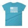 I Stand American Flag Hashtag Anthem Woman's T-Shirt - Image 13