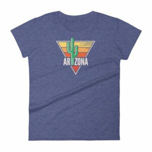 Phoenix Arizona Cactus Sunset State Pride Woman's T-Shirt - Image 6
