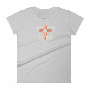 New Mexico Land of Enchantment Zia Sun State Woman's T-Shirt - Image 11