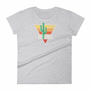 Phoenix Arizona Cactus Sunset State Pride Woman's T-Shirt - Image 7