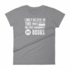 I Believe In The 1st Amendment And Boobs Funny Women's T-Shirt - Image 5