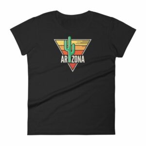Phoenix Arizona Cactus Sunset State Pride Woman's T-Shirt