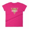 Hawaii State Cool Crossed Surfboards Tropical Woman's T-Shirt - Image 16