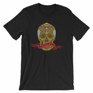 Day of the Dead Sugar Skull Dia de los Muertos T-Shirt