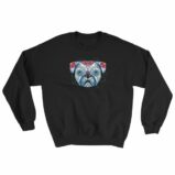 Pug Sugar Skull Day of The Dead Pug Dog Lovers Sweatshirt