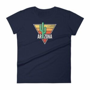 Phoenix Arizona Cactus Sunset State Pride Woman's T-Shirt - Image 4