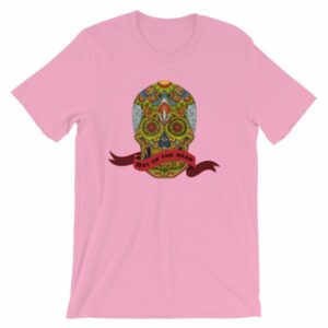 Day of the Dead Sugar Skull Dia de los Muertos T-Shirt - Image 13