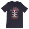Proud American With Polish Roots Heritage T-Shirt - Image 7