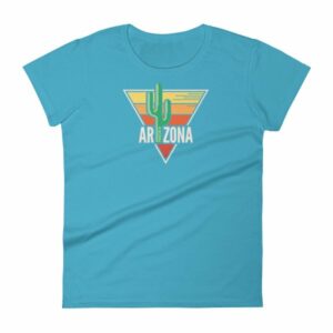 Phoenix Arizona Cactus Sunset State Pride Woman's T-Shirt - Image 13