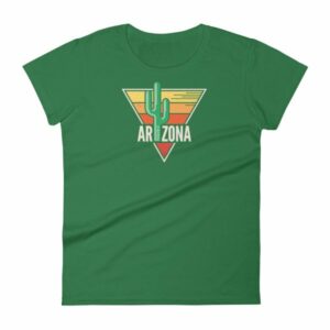 Phoenix Arizona Cactus Sunset State Pride Woman's T-Shirt - Image 8