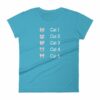 Hurricane Category Cat Scale Funny Cat lovers Women's T-Shirt - Image 13
