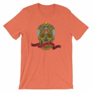 Day of the Dead Sugar Skull Dia de los Muertos T-Shirt - Image 11