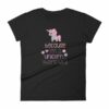 Because Im A Unicorn Thats Why Funny Unicorn Lovers Women's T-Shirt