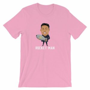 Kim Jong Un North Koreas Rocket Man Funny T-Shirt - Image 13
