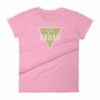 Hawaii State Cool Crossed Surfboards Tropical Woman's T-Shirt - Image 15