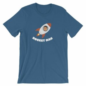 Kim Jong Un North Koreas Rocket Man Funny T-Shirt - Image 9