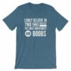 I Believe In The 1st Amendment And Boobs Funny T-Shirt - Image 3
