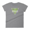 Hawaii State Cool Crossed Surfboards Tropical Woman's T-Shirt - Image 5