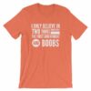 I Believe In The 1st Amendment And Boobs Funny T-Shirt - Image 13