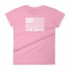 I Stand American Flag Hashtag Anthem Woman's T-Shirt - Image 15