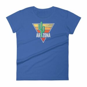 Phoenix Arizona Cactus Sunset State Pride Woman's T-Shirt - Image 9